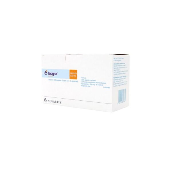 TASIGNA 200MG CAP CAJ C/120
